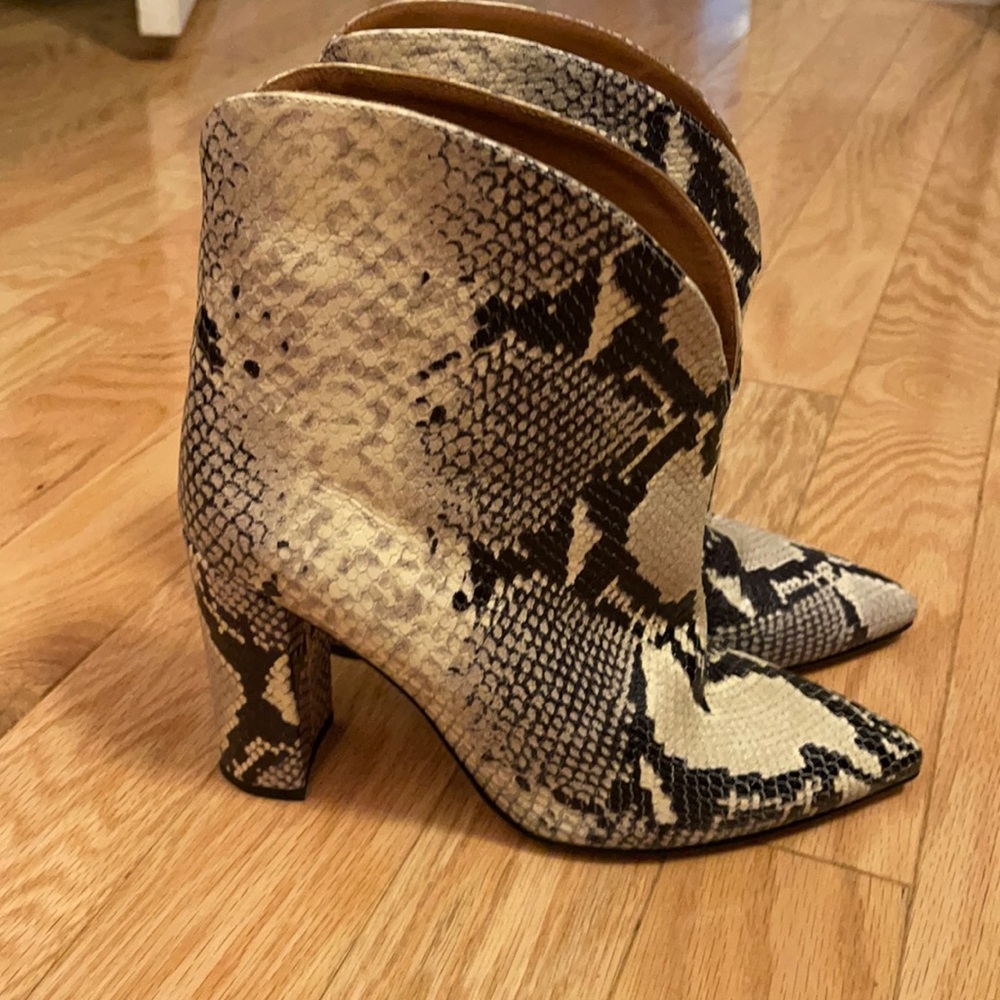 Paris Texas Python Booties